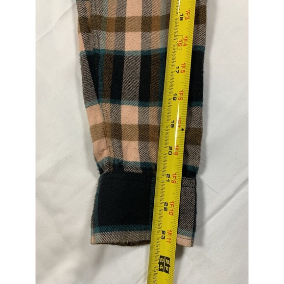 Rails Hunter Womens Button Down Shirt Size S Plaid Long Sleeve Fall Colors - Picture 6 of 8